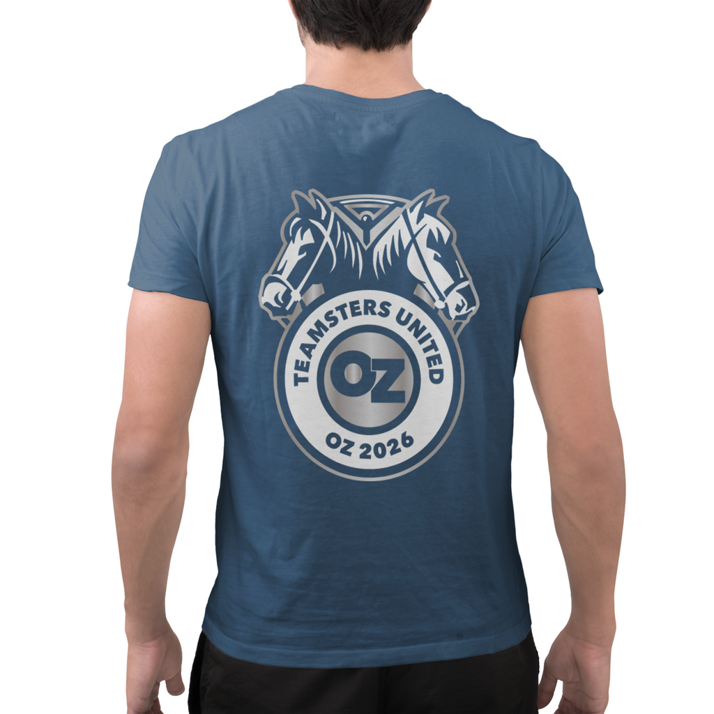 OZ Short Sleeve Steel Blue Tee