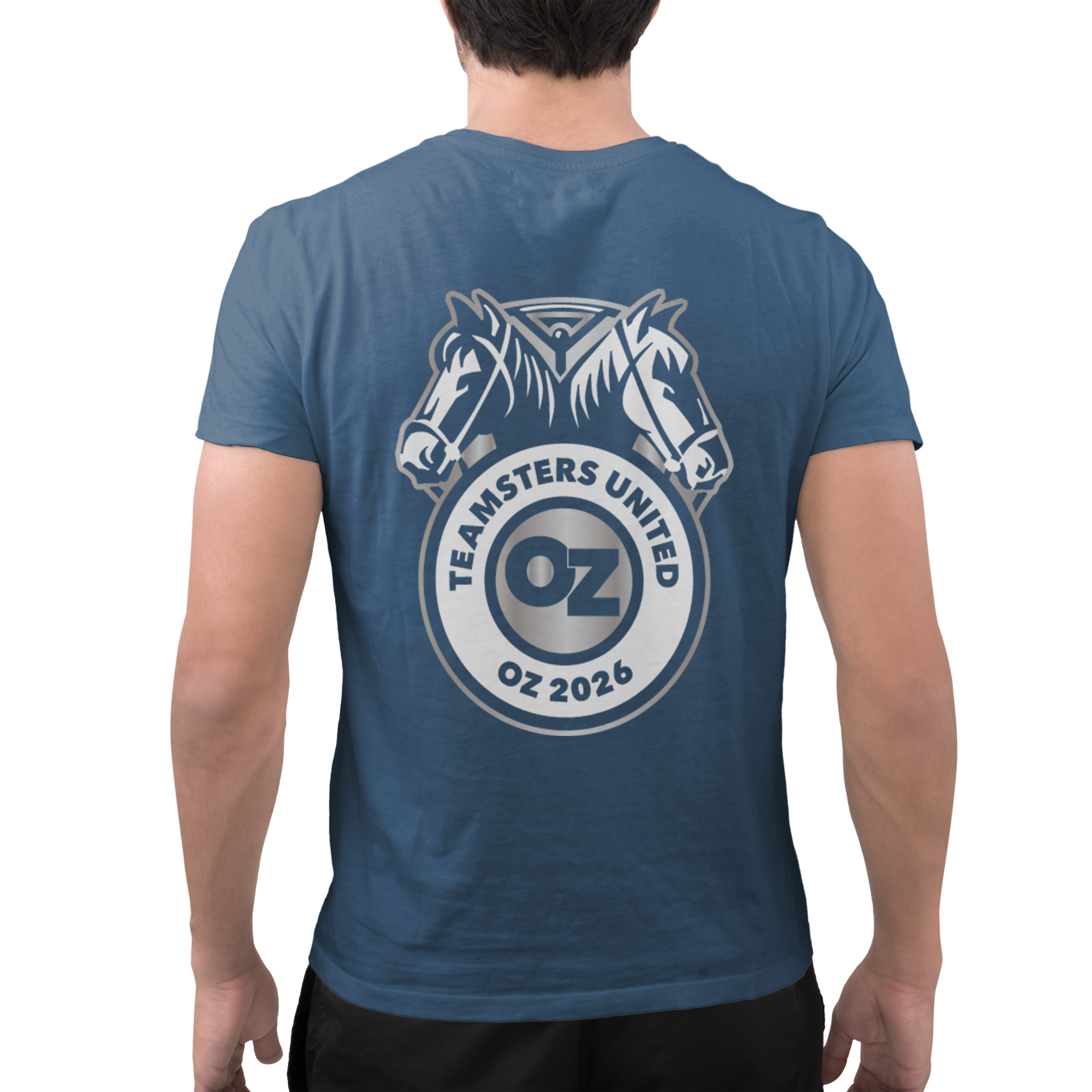 OZ Short Sleeve Steel Blue Tee