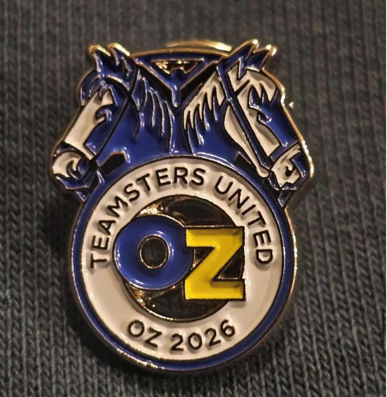 OZ Teamsters United 2026 Lapel Pin