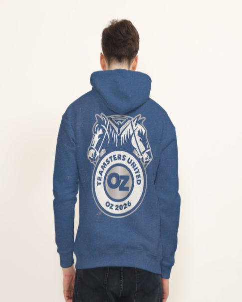OZ Steel Blue Hoodie